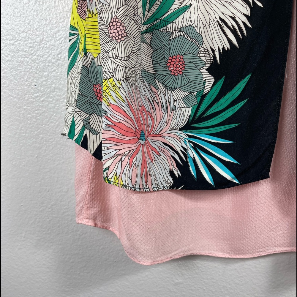 Anthropologie Corey Lynn Calter Anana Floral Print Layered Tank - Picture 10 of 10